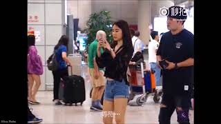 160717 IU arrived in Shanghai to meet Yoo In Na [아이유 , 유인나]