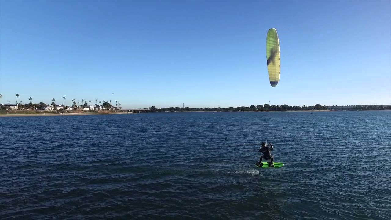 Foilboarding Mission Bay Nico Landauer F-One Diablo F-One