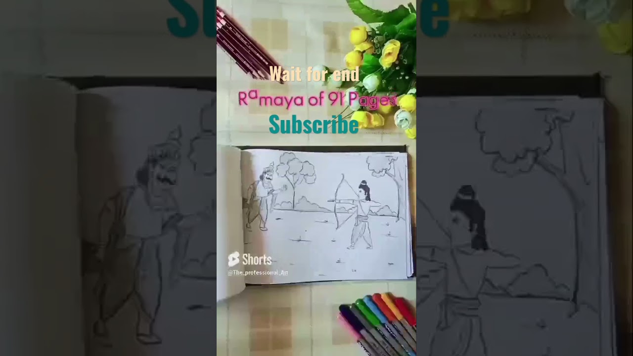 sampurna Ramayan drawing ✏️✏️