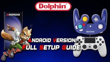HOW TO SETUP [PS4] CONTROLLER FOR [Dolphin] EMULATOR on ANDROID!