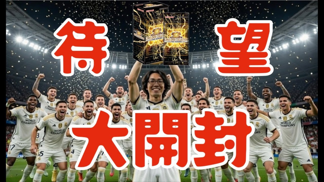 奇跡の出会いの連発！リミットオーバーコレクション THE HEROS 開封会！！