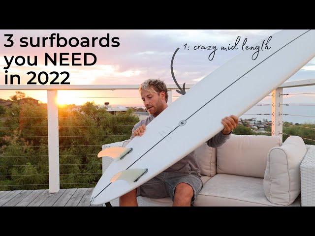 You Need These Surfboards in 2022 | My Board Quiver Update