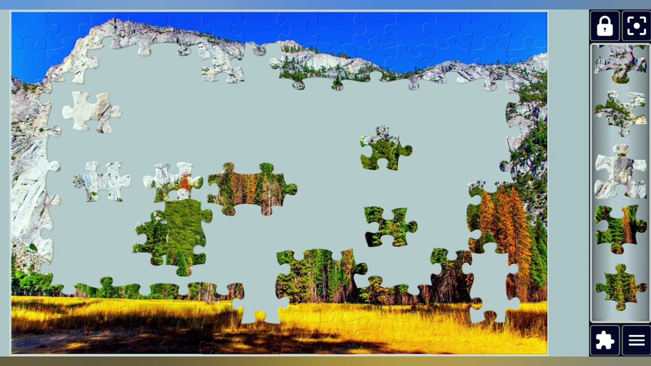 Beautiful Mountain view//jigsaw puzzles craft 🧩🧩//Amazing puzzles Art 🧩🧩//puzzles collection 🧩//