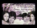 Compilation of fan photos wishing amitabh  jaya bachchan a happy 40th anniversary