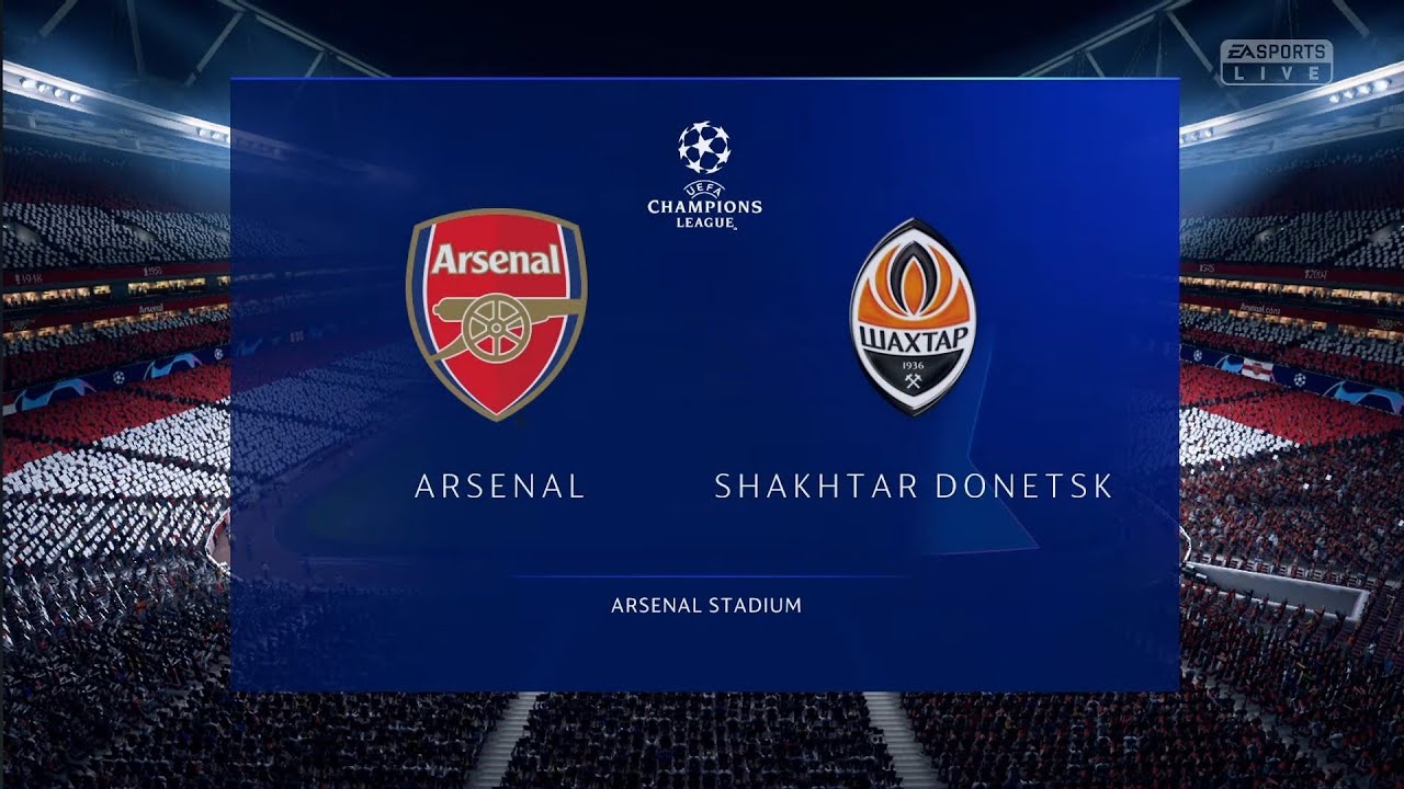 Арсенал vs Шахтёр | Лига чемпионов | FIFA 19