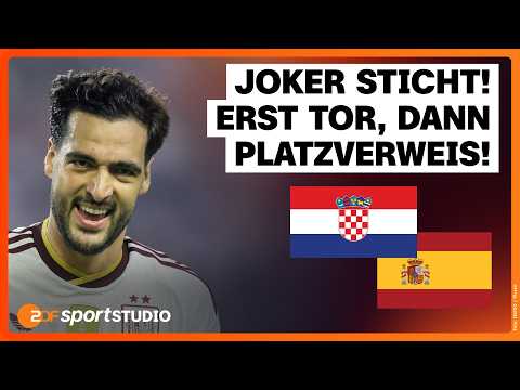 Kroatien – Spanien | UEFA Nations League, 4. Spieltag 2026/27 | ZDFsportstudio