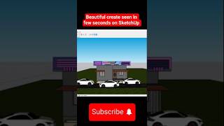 How to create seen on SketchUp #SketchUpGuide #3DScenes #DesignTips #SketchUpTutorial #Scens