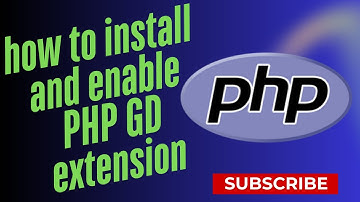 how to install PHP GD extension in xampp localhost
