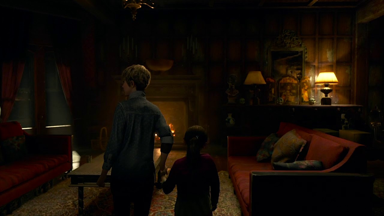 Detroit: Become Human - Zlatko's House Indoors Ambiance (rain, white noise, fireplace)