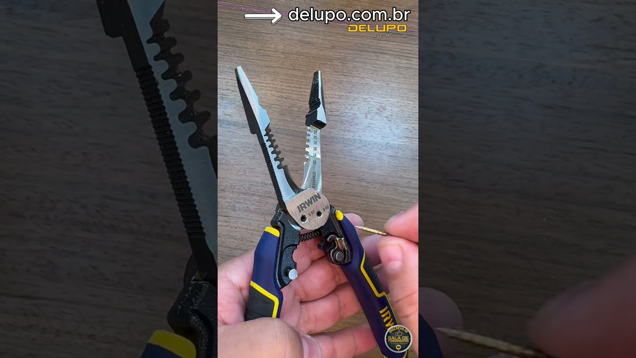 O FANTÁSTICO ALICATE IRWIN 7 IN 1 COM MELHOR PREÇO DO BRASIL 