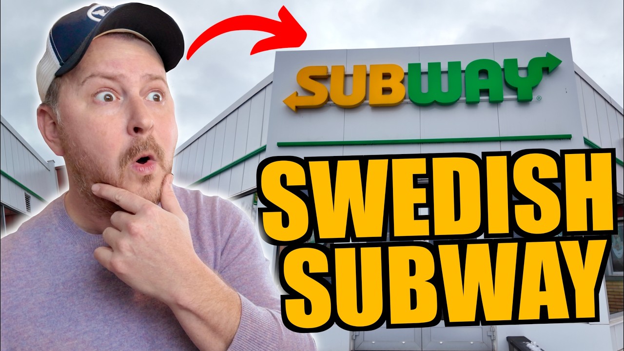 Here's What A Subway In Sweden Looks Like...