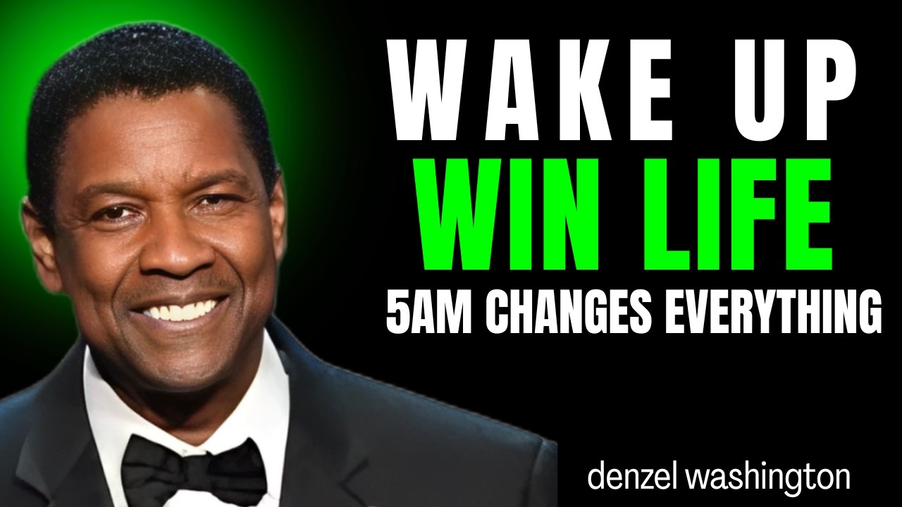 5AM Discipline Will Change Your Life |Denzel Washington Morning Motivation