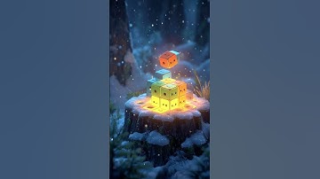 Christmas cubes loop 2 | Relaxing Loop Animation #CubeLoopz #cuteanimation #oddlysatisfying