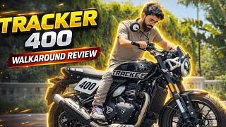 Triumph Tracker 400 Walkaround 🔥 Full Detailed Review | Price, Features & First Look