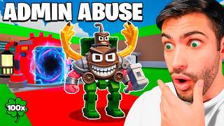 New ETERNAL RARITY + ADMIN ABUSE in Steal the Brainrot! N...