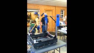 Catapult Test 2 -FRC Team 4189, Aerial Assist 2014