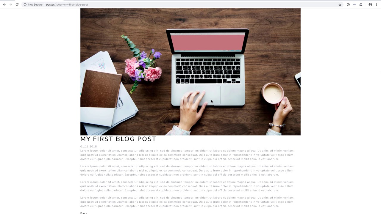 Poster Stack - Online Editing