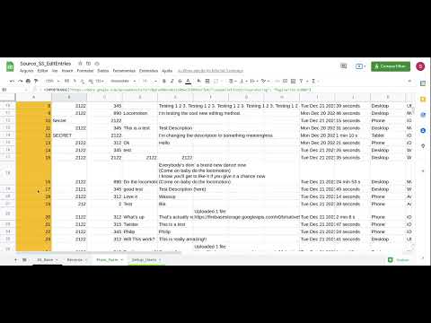 The tricks I used on GSheet that supports editing a Spread Simple site using the form process