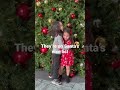 Brother Sister Love Under The Christmas Tree ❤️🥰 #shorts #christmas