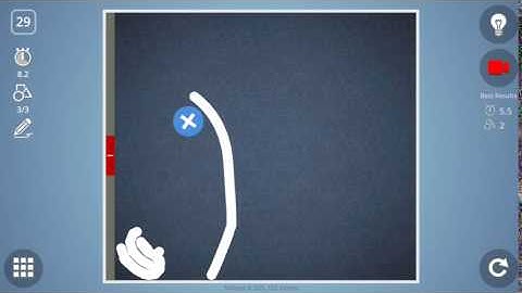 Check out how I solved level 29 in Brain It On! #BrainItOn