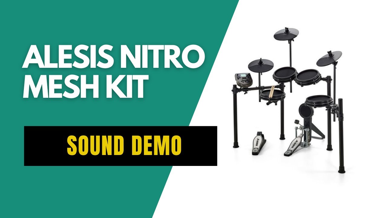 ALESIS NITRO MESH KIT - Sound Demo (All Kits)
