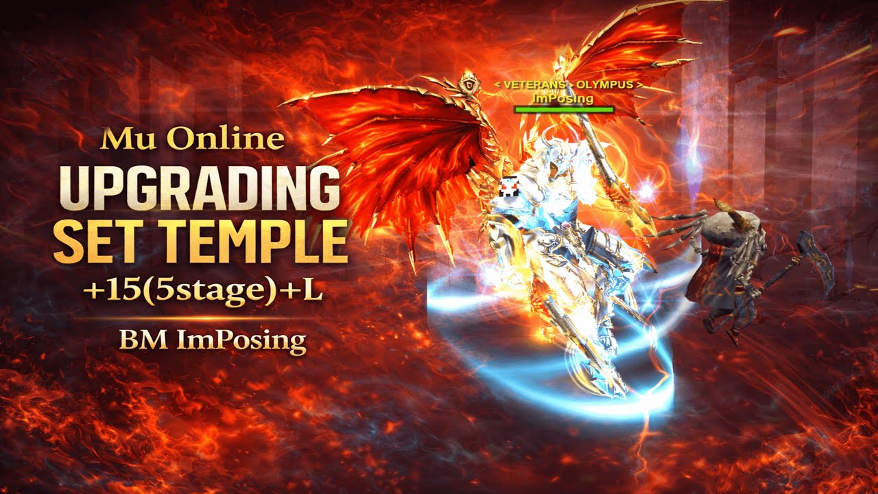 Upgrading Set Temple +15 (5 Stage) | MU Online Season 20 | BM ImPosing