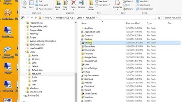 Understand file Folder in Windows 8 and 8.1
