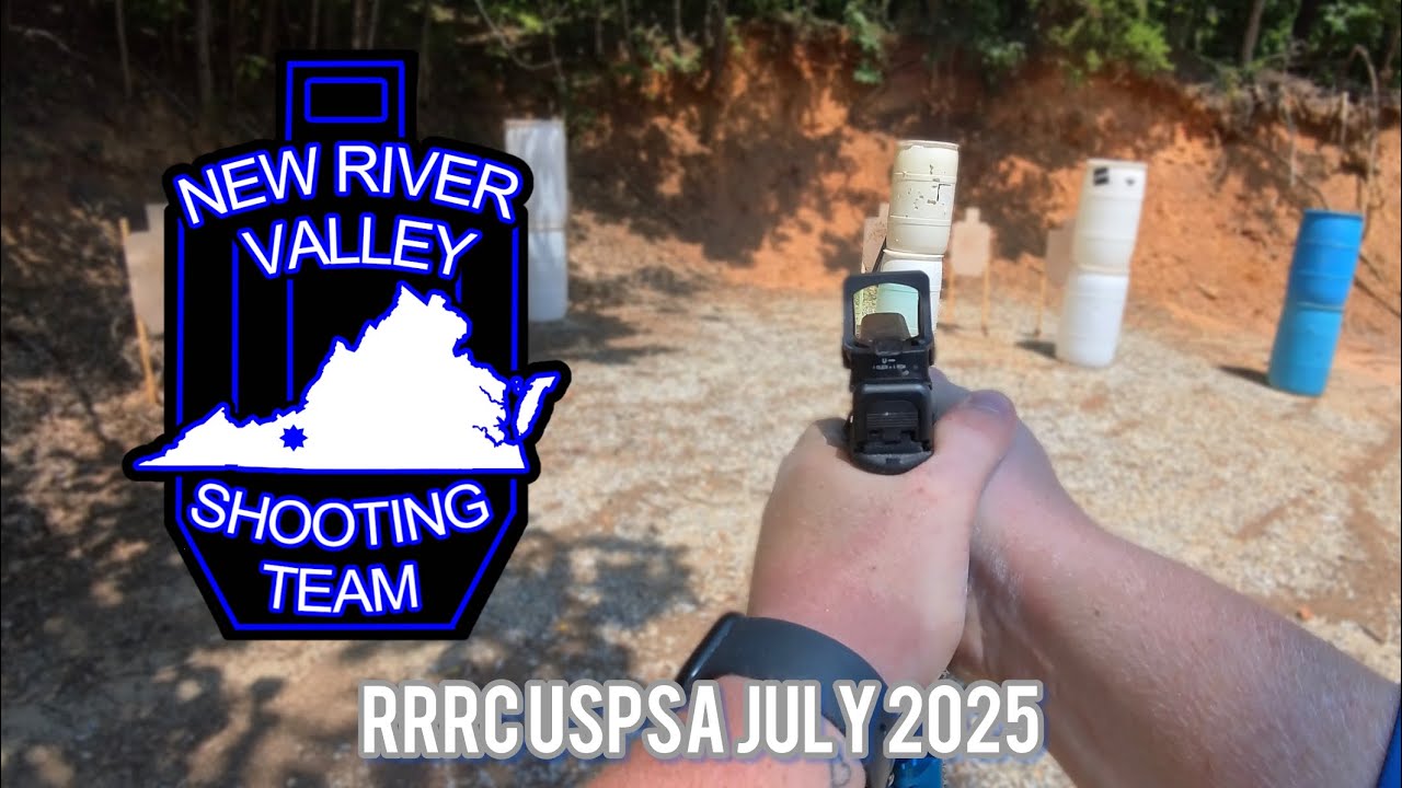RRRC USPSA July 2025 | B. Smith, B Class Carry Optics, Glock 34
