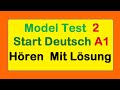 Start Deutsch 1 | Hören A1 | Goethe Zertifikat A1 | Mit Lösung | MT2