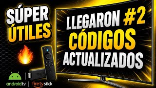 CÓDIGOS ACTUALIZADOS JUN - 2026 SMART TV ANDROID Y FIRE STICK