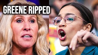 Marjorie Greene ROCKED After AOC Destroys Her With Damning Stock Trading Question