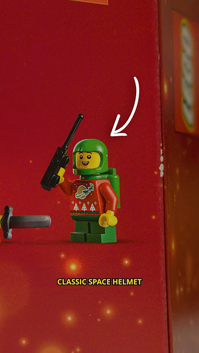 Light Green LEGO Classic Spaceman! 🎄🚀 #lego #minifigure #afol