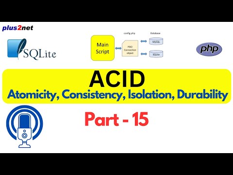 Understanding ACID Properties in SQLite Using PHP PDO #sqlite #php #sqlitedatabase #sqliteACID