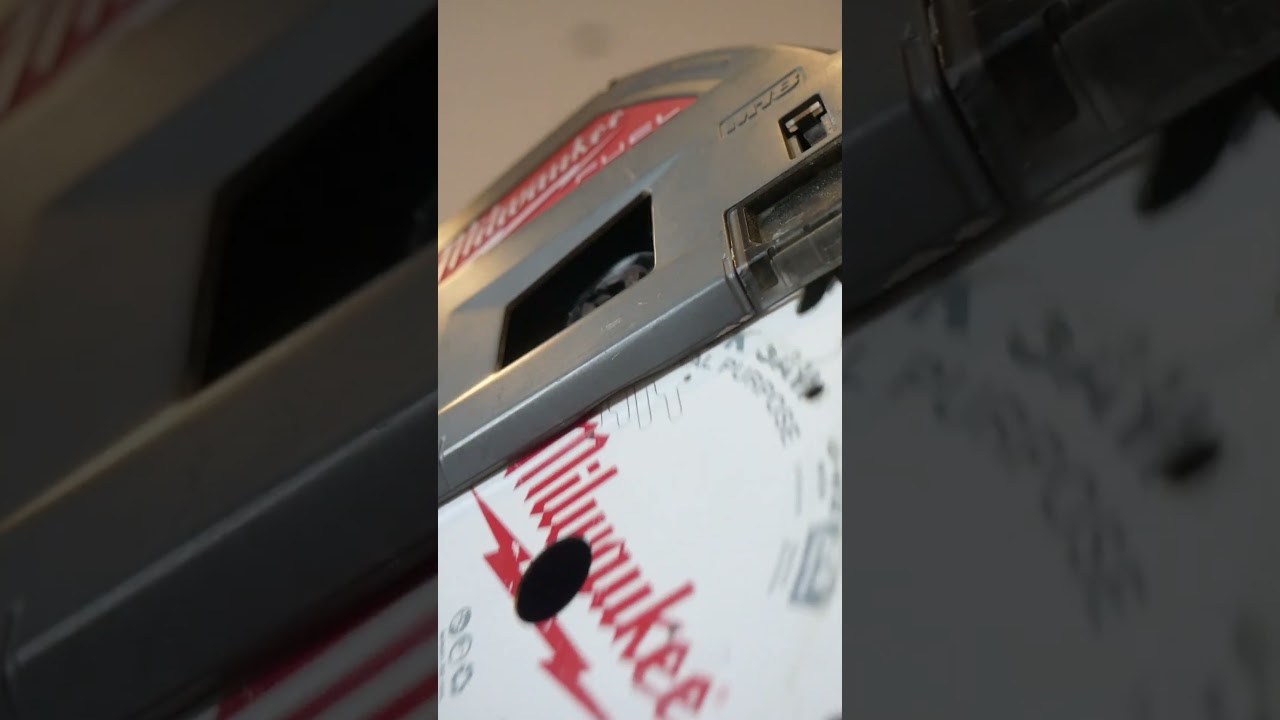Milwaukee Tracksaw Blade Change 