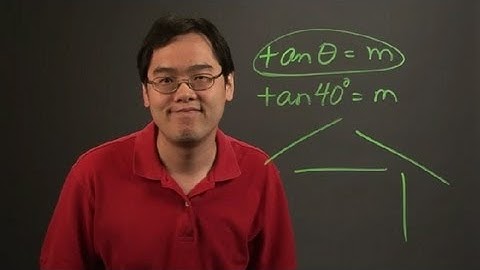 How to Convert Angles to Slope : Angles & Other Math Tips