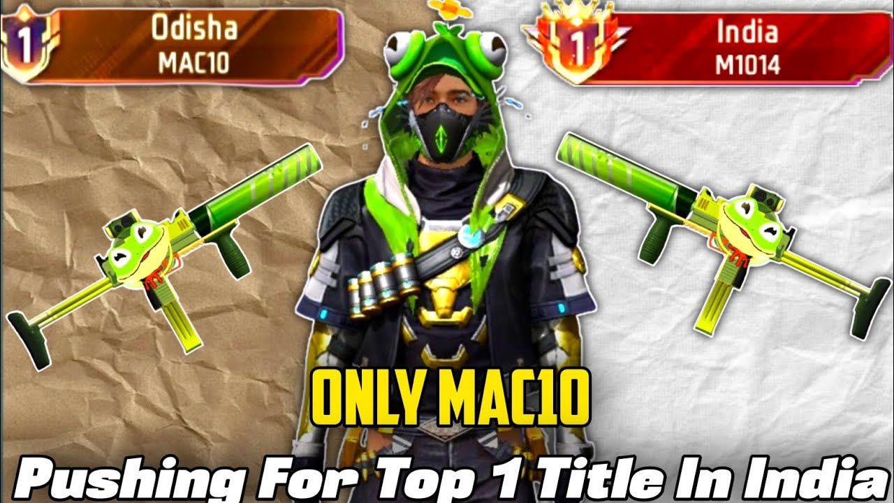 Pushing Top 1 in Mac 10 Season 39 | Free Fire Solo Rank Pushing With ...