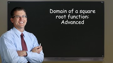 ALEKS | Domain of a square root function: Advanced