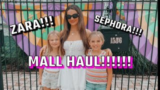MALL HAUL 🛍️ with Britain and Baylaa! The girls saved up their own money to spend on Spring break!