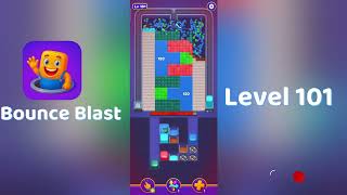 Bounce Blast Level 101 Walkthrough 🧩💥 | Satisfying Bounce Puzzle Game | Solutionguruji