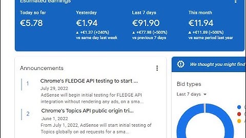 Earning $5.87 A Day from Google Adsense with Taboola Ads