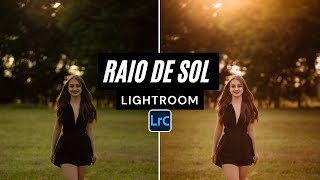 Como fazer efeito raio de sol no LIGHTROOM - Golden Hour, Flare, Por do sol screenshot 3
