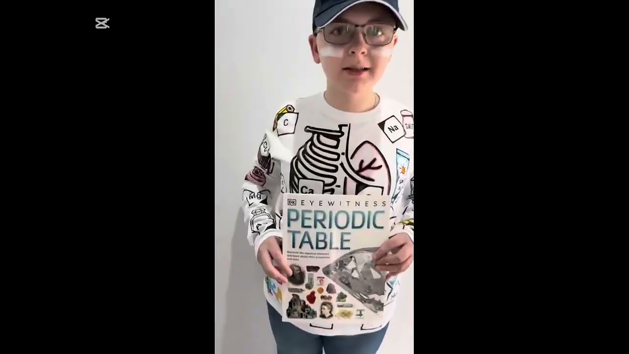 Brendan went as The Periodic Table for Book Week 2025!!