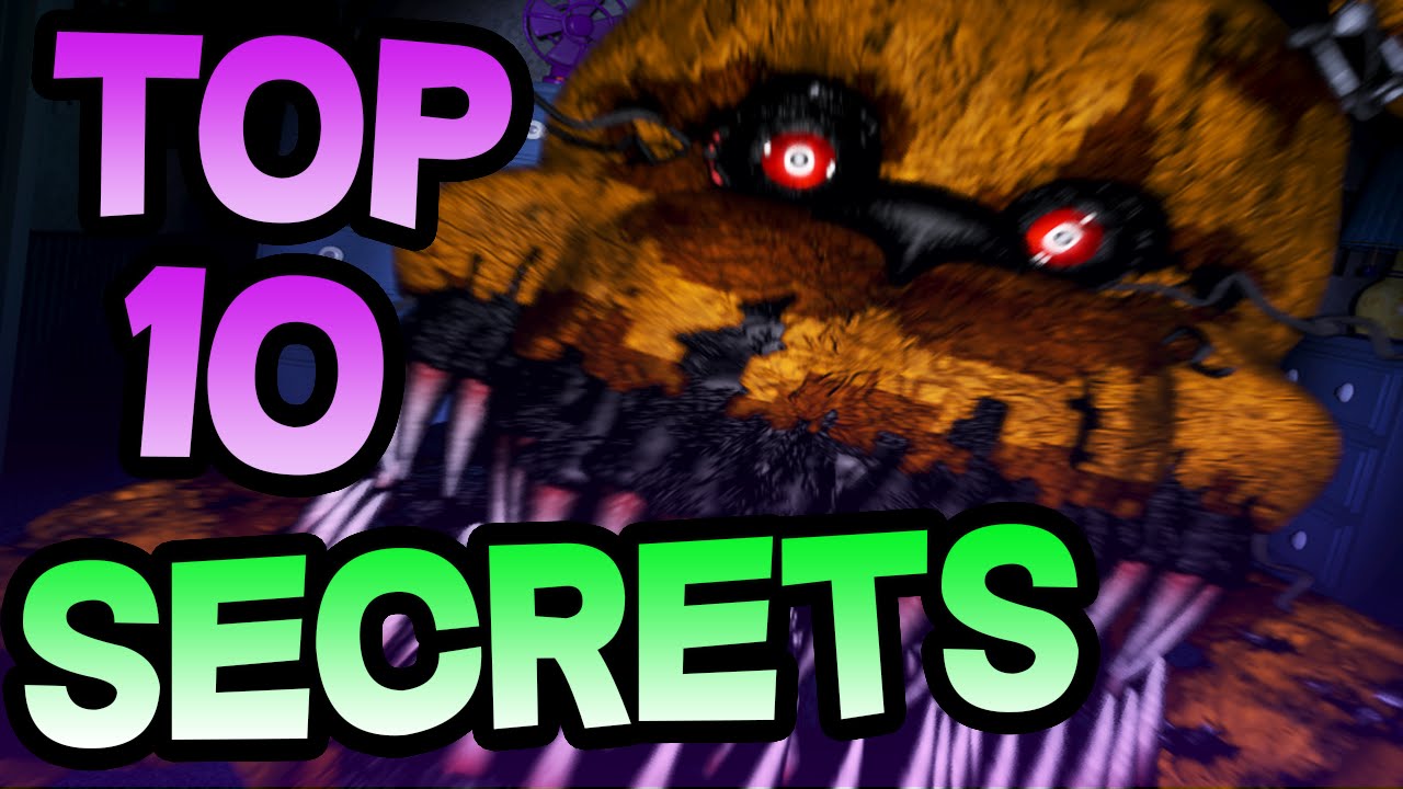 10 Secrets Hidden Inside Of Five Nights At Freddy's 4