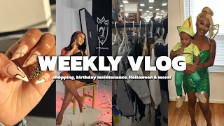 WEEKLY VLOG: birthday prep + shopping + Halloween + photoshoot & more! 