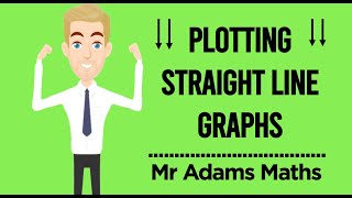 Plotting Straight Line Graphs