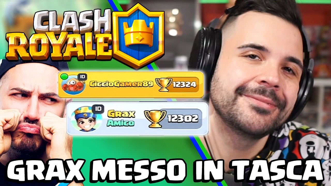 Grax messo in tasca nel cammino dei trofei - CLASH ROYALE
