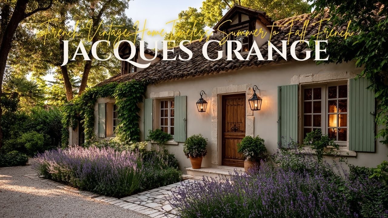 Jacques Grange French Vintage Home Timeless Summer to Fall French