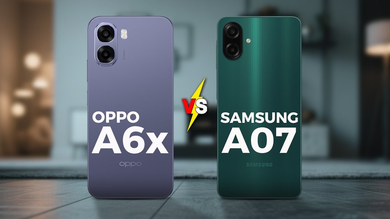 OPPO A6x Vs SAMSUNG GALAXY A07 - Surprising Newcomer!