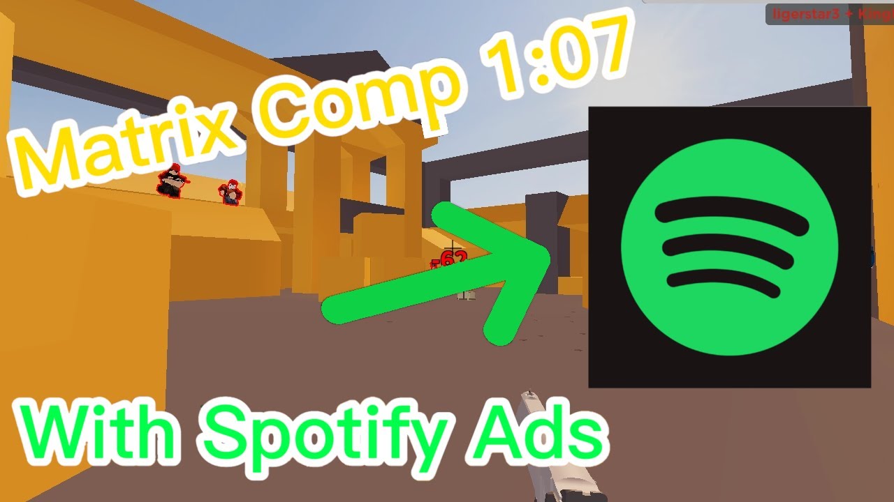 Matrix Speedrun while listening to Spotify Ads