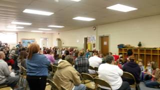 Aydens Christmas program 2014 Last song